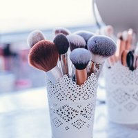 Zestaw pędzli do makijażu Rose Gold 12 szt.